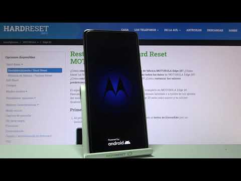 How to format Motorola Edge 20 - factory reset, erase everything