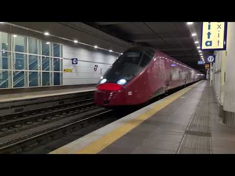 AV Italo 9980 Napoli C.le - Milano C.le, in transito al binario 17 a Bologna C.le AV