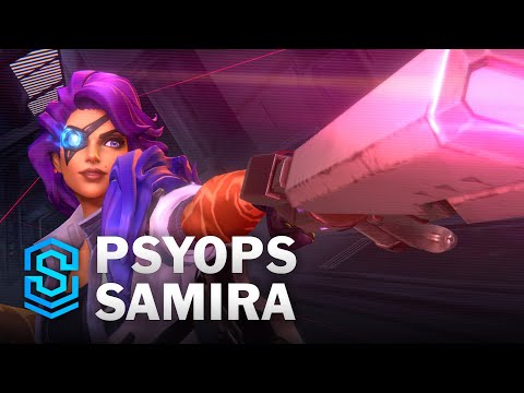 PsyOps Samira Wild Rift Skin Spotlight