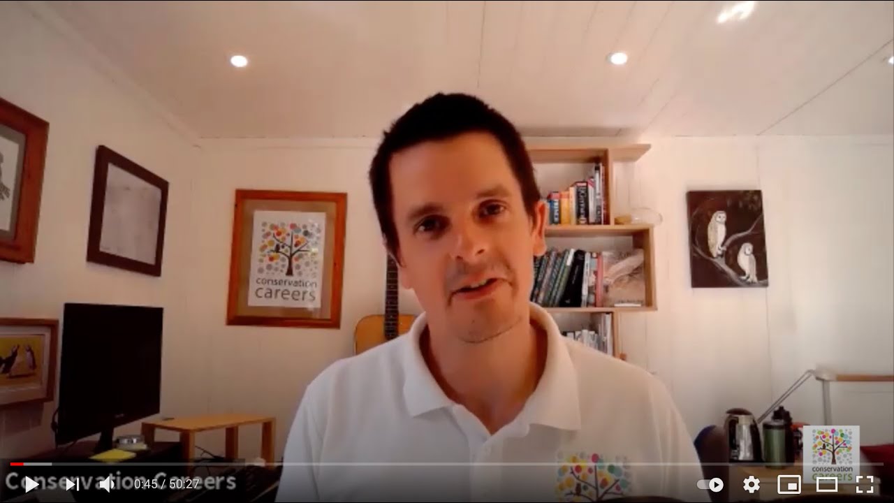 Podcast | Applying for conservation jobs