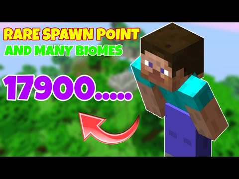 Minecraft Bedrock Rare Spawn Seed And Biomes At Spawn