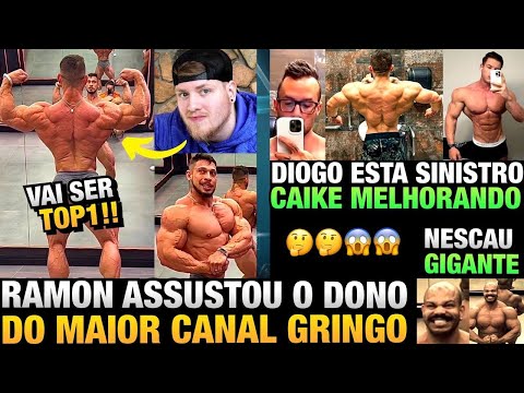 MIDIA GRINGA ADMITE: RAMON SERÁ CAMPEÃO DO ARNOLD CLASSIC OHIO + DIOGO , CAIKE E NESCAU