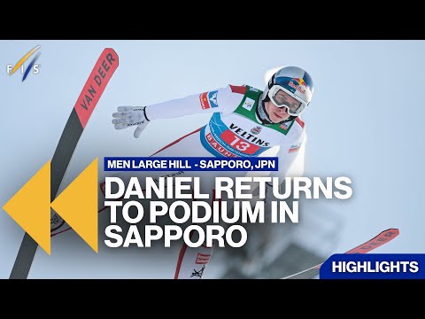 Daniel and Ryoyu on podium but 'deadly' Domen is still unreachable! | Highlights | FIS Ski Jumping