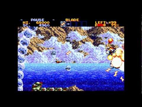 Thunder Force 4 - Stage 10-2 Boss & Boss Death