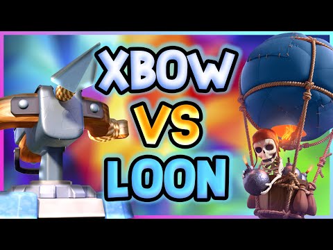 3.0 Xbow vs LumberLoon Freeze — Clash Royale