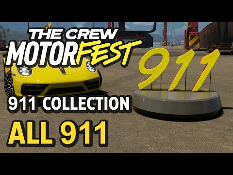 All 911 Collectibles (911 Collection) - The Crew Motorfest