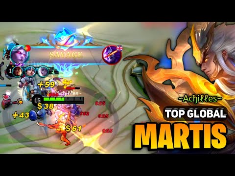 SAVAGE! Martis Best Build 2023 [ Martis Best Build Top Global ] By ~Acђiℓℓes~ -  Mobile Legends