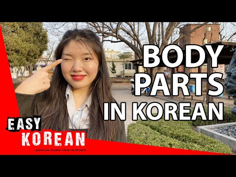 Learn how to describe body parts in Korean | Super Easy Korean 20