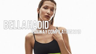 Bella Hadid  Runway Compilation 2019
