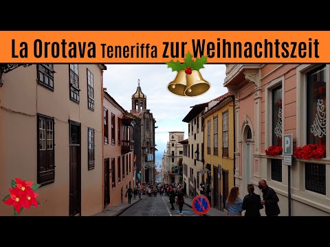La Orotava auf Teneriffa zur Weihnachtszeit