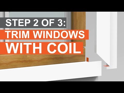 How to Trim a Window: Build Out & Cap with Coil (Part 2 of 3)