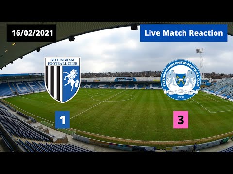 Gillingham vs Peterborough United - Live Match Reaction - Highlights 16/02/21