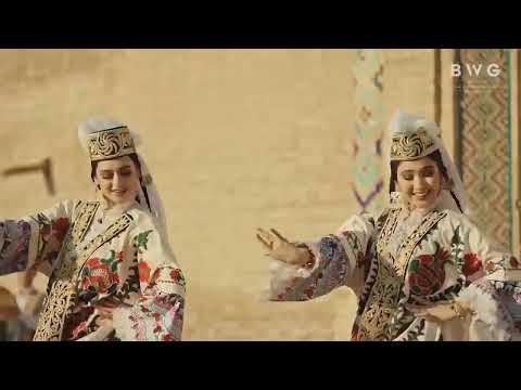 Uzbek traditional dance, Bukhara. Buxoro raqsi, Mavragi. Бухарский yзбекский танец, Мавраги.