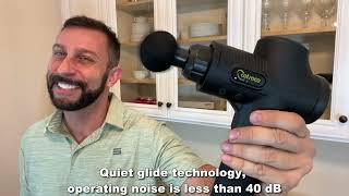 Review Massage Gun Deep Tissue, 30 Speed Percussion Back Massager Gun Muscle Massage Gun