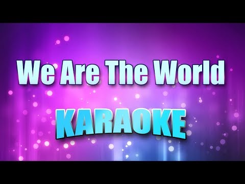 Jackson, Michael - We Are The World (Karaoke &amp; Lyrics)