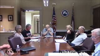 Gilmer BOC - August Special Meeting