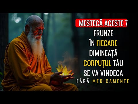 Mestecă aceste 7 frunze | Corpul tău își va vindeca singur bolile | Înțelepciunea budistă