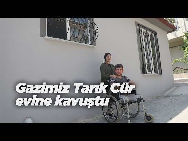 Gazimiz Evine Kavuştu
