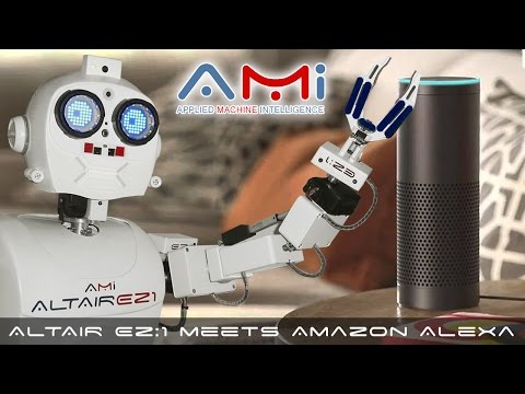 Altair Ez:1 Robot Meets Alexa