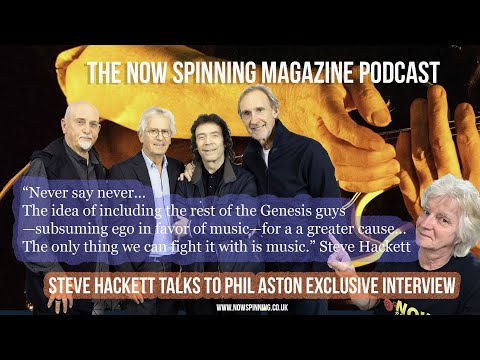 Steve Hackett: “Never Say Never” on Future Genesis Project + New Album Update