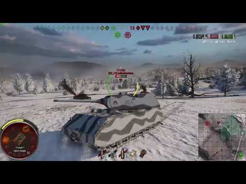 World of Tanks Valor - Maus 7,600 Damage 12,000 Damage Blocked