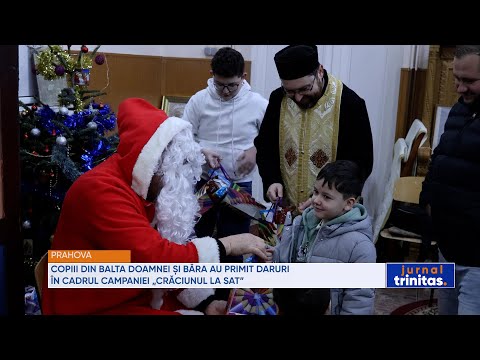 Copiii din localitățile prahovene Balta Doamnei și Bâra au primit daruri