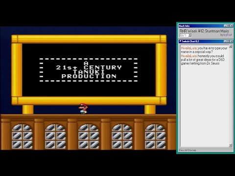 "Stuntman Mario" by IcyFruit -- Not Romhack Races Week #12