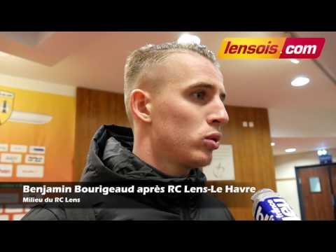Benjamin Bourigeaud après RC Lens-Le Havre