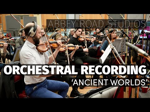 Ancient Worlds by Adam Saunders & Mark Cousins. SONOTON MUSIC. Abbey Road Studio 1, November 2023