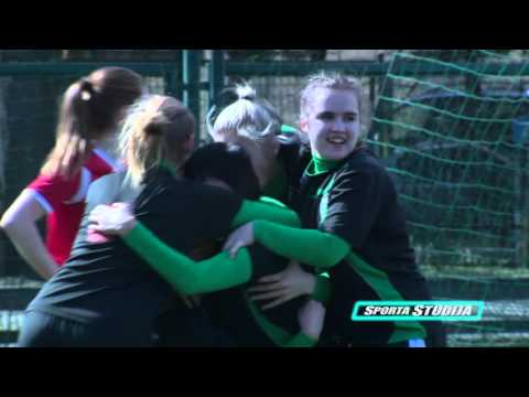 Sieviešu Futbola līgas atklāšanas spēle FK Liepāja - Riga United 5:1