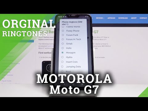 How to Change Ringtone in MOTOROLA Moto G7 – Moto Ringtone List