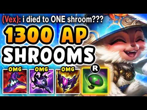 I created the DEADLIEST 1300AP Teemo Shroom (it was not fair..)
