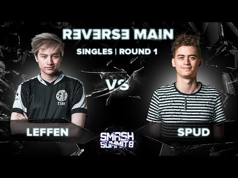 Leffen Marth vs Spud Fox - Reverse Main Singles: Round 1 - Smash Summit 8