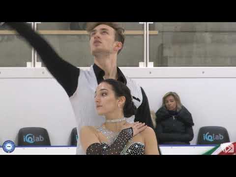 Camp. Ita. 2020: Federica ZAMPONI - Marco ZANDRON - Junior Pairs - Free Skating