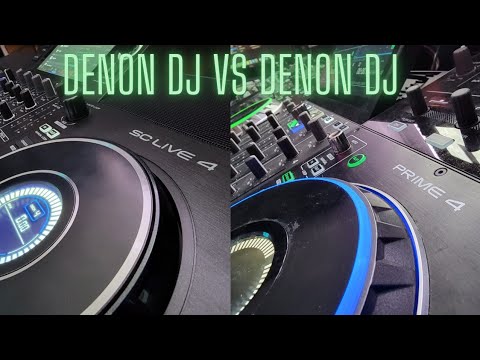Denon DJ SC Live 4 vs Denon DJ Prime 4