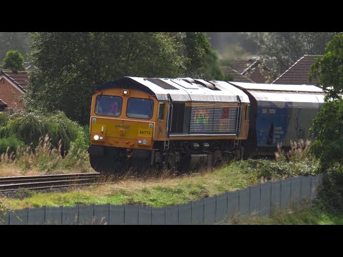 GBRf Class 66 No. 66773 on 6E09 Liverpool Biomass Tml - Drax Aes on 26.09.19 - HD
