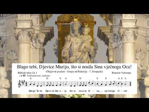 Blago tebi, Djevice Marijo, što si nosila Sina vječnoga Oca (Lk 1)