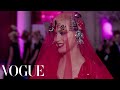 Katy Perry on Her Avant-Garde Met Gala Dress | Met Gala 2017
