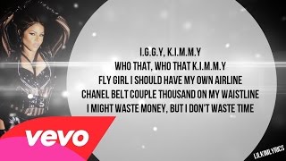 Lil Kim - Fancy (Lyrics Video) HD