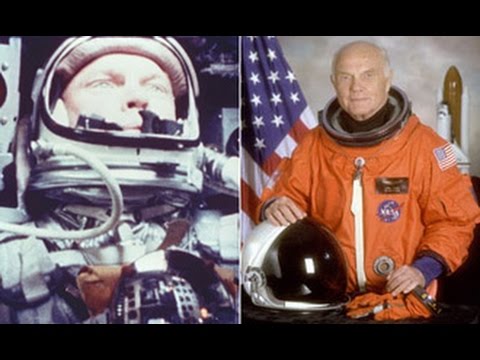 Happy Birthday, John Glenn, From the International Space Station