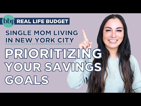BBP REAL LIFE BUDGET | Single Mom + Savings Goals