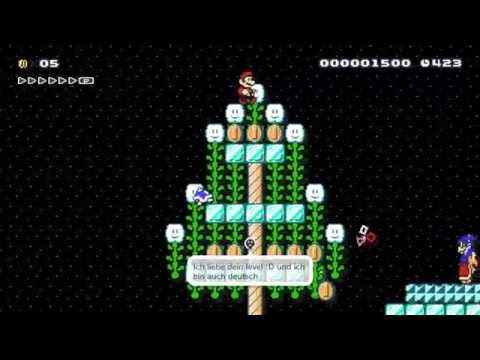 Frosty Ice Mountain of Magicians by Psy - Super Mario Maker - No Commentary 1AB