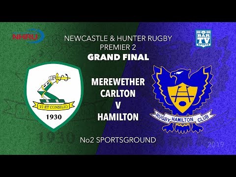 2019 NHRU Premier 2 Grand Final - Merewether Carlton v Hamilton Hawks