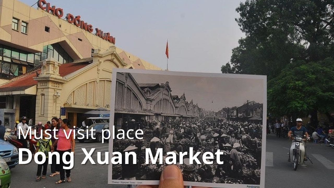 Discover the bustling charm of Dong Xuan Market with this walk around tour.