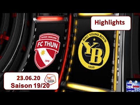 Highlights: FC Thun vs BSC Young Boys (23.06.2020)