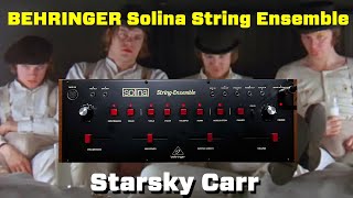 Video thumbnail for The Sounds of Distant Futures Past // Behringer Solina Strings by Starsky Carr