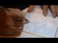 Toshio Maeda Drawing La Blue Girl Part1