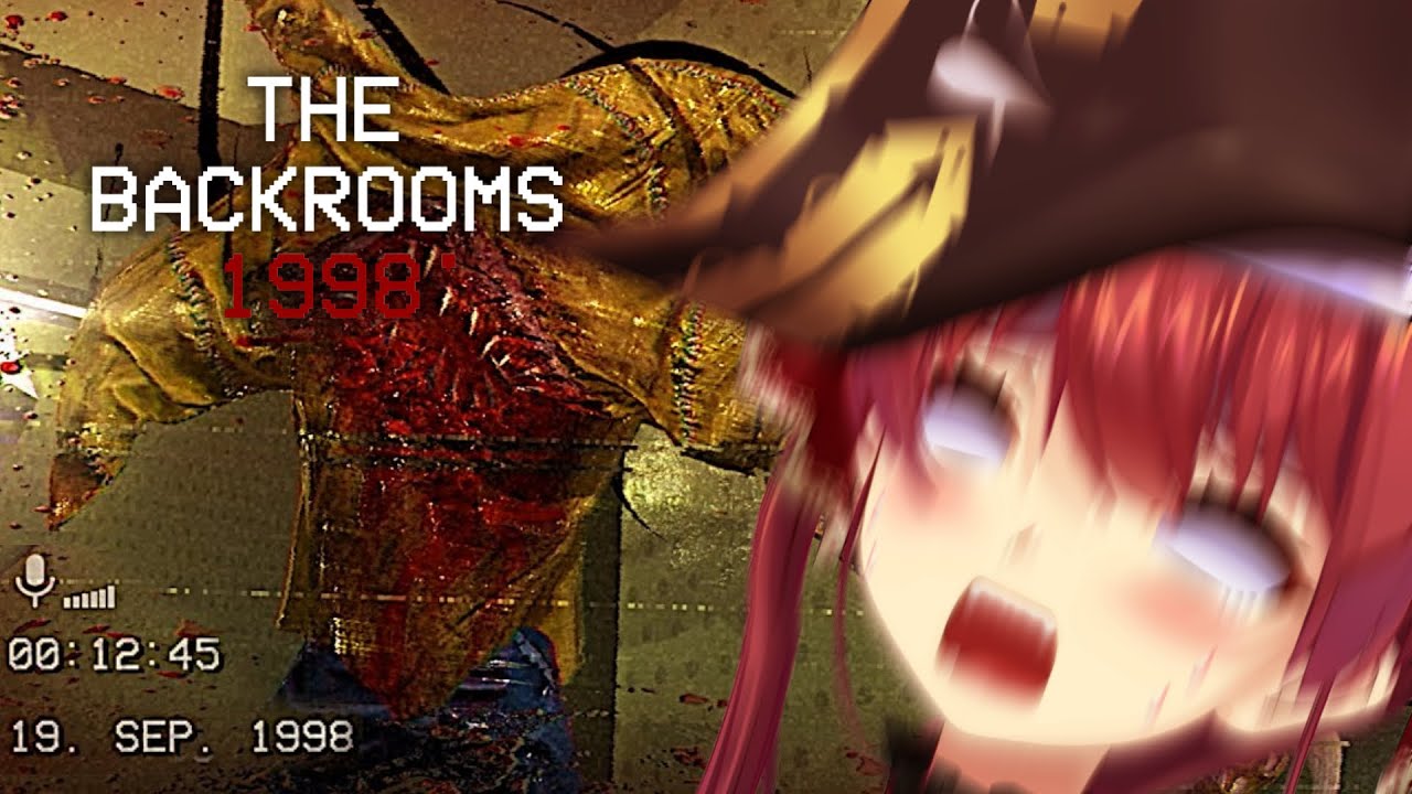 【The Backrooms: 1998】声を出したらヤられる…【ホロライブ/宝鐘マリン】