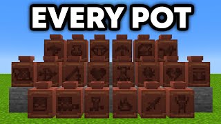 I Collected Every Pottery Shard in Minecraft 1.20 Hardcore