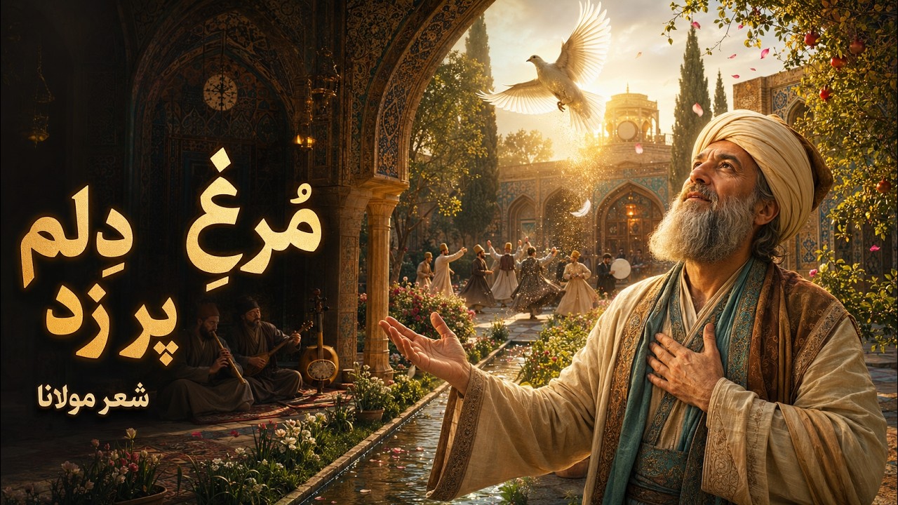 مرغ دلم باز پریدن گرفت — Avaye Erfan